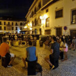 Workshop cajon op dorpsplein